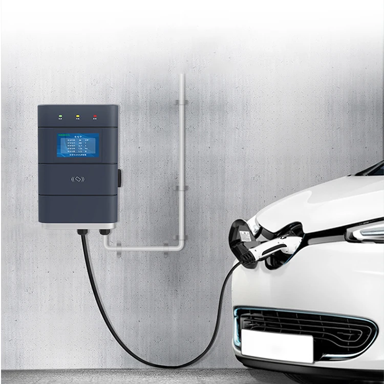 
Home 220V 32A 7KW 14KW Wall Mounted AC EV Charger Station Wallbox Charging for Electric Vehicle Car  (1600083702379)