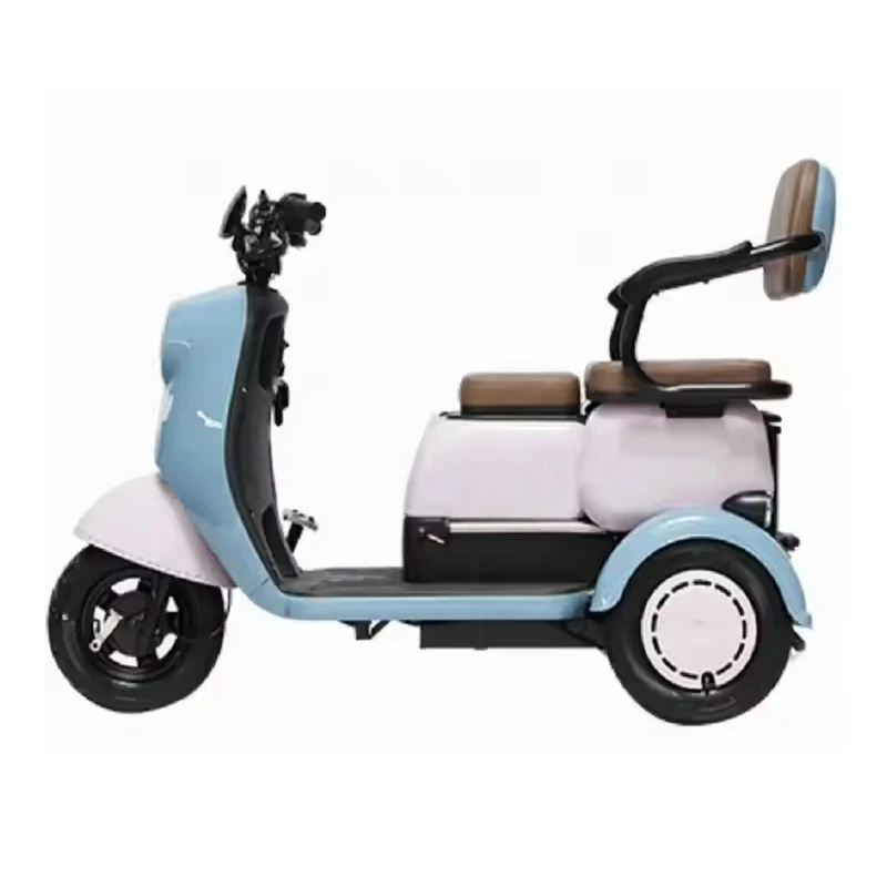 Export high-quality Alloy 3Wheel electric tricycles ebike scooter motor 600W battery 48V/60V 20AH for Families