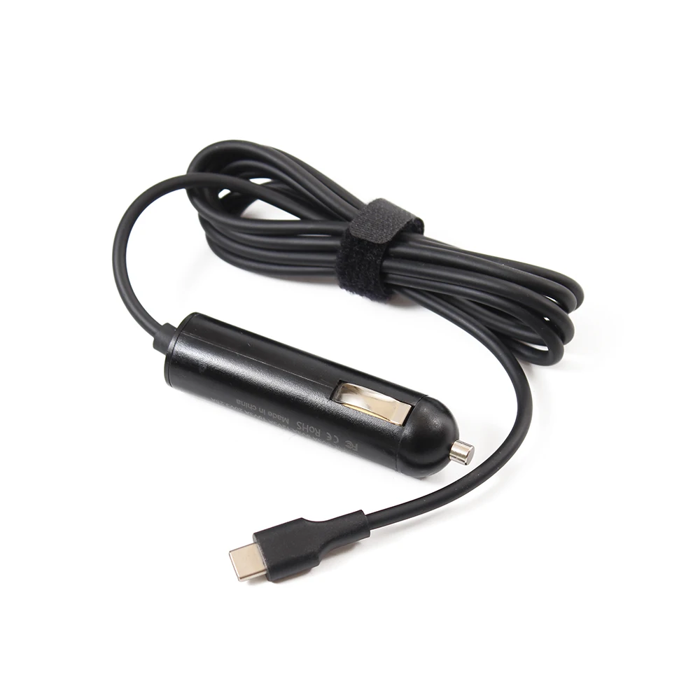 Multi-Purpose 65W PD 5V3A 9V3A 12V3A 15V3A 20V3.25A Car charger For Tablet PC