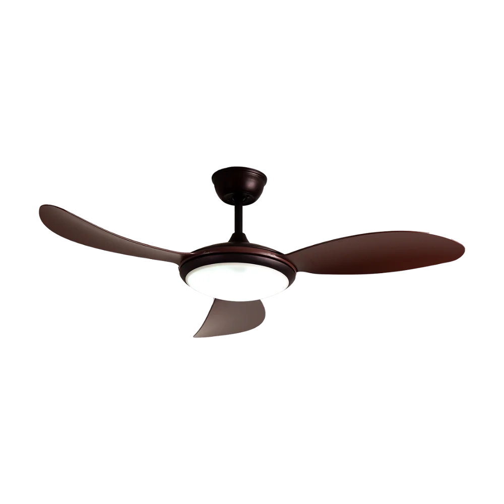 
Wood Grain Modern Style Indoor white ceiling fan with led light ac 120 ceiling fan with led 