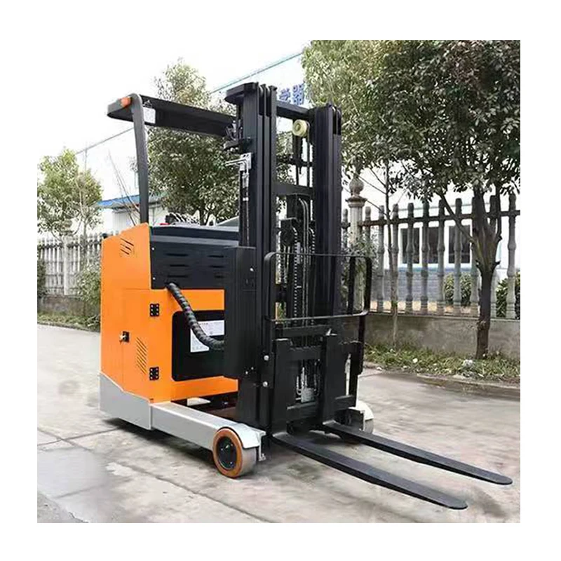 lifting semi electric stackers pallet stacker walking type electric stacking truck forklift