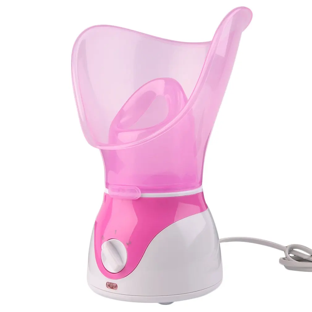  Professional Handheld Mini 2 in 1 Facial Face Steamer Deep Cleanser Mist Steam Sprayer Spa Skin Vaporizer