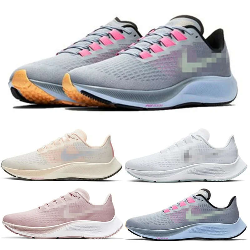 hot sale mens women unisex couple fashion stylish knit mesh cushion air outsole men sport sneaker Pegasus 37 running shoes