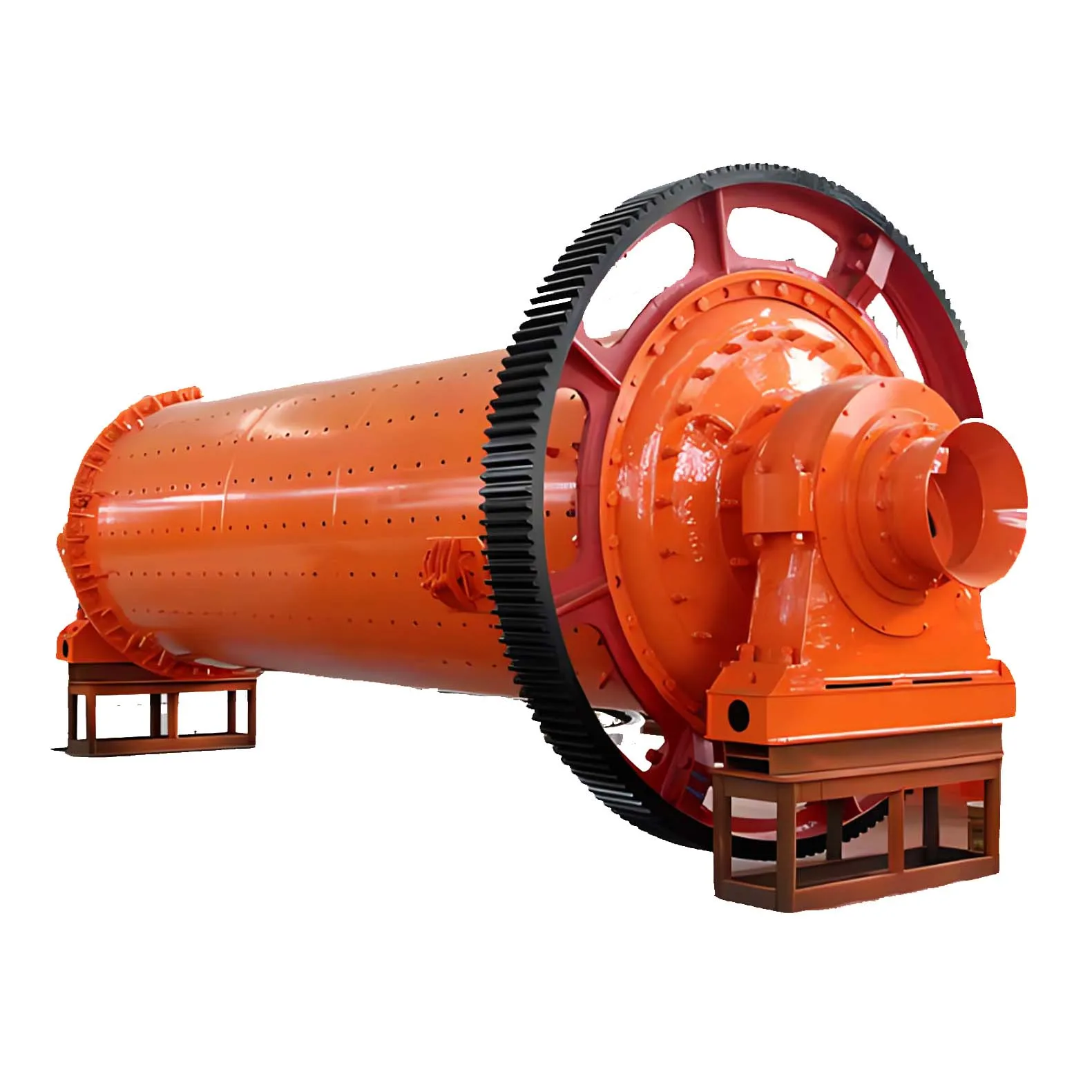 BYHI Low Starting Power Ball Mill  Grinding Machine Crusher In Grinding Various Ore Rock