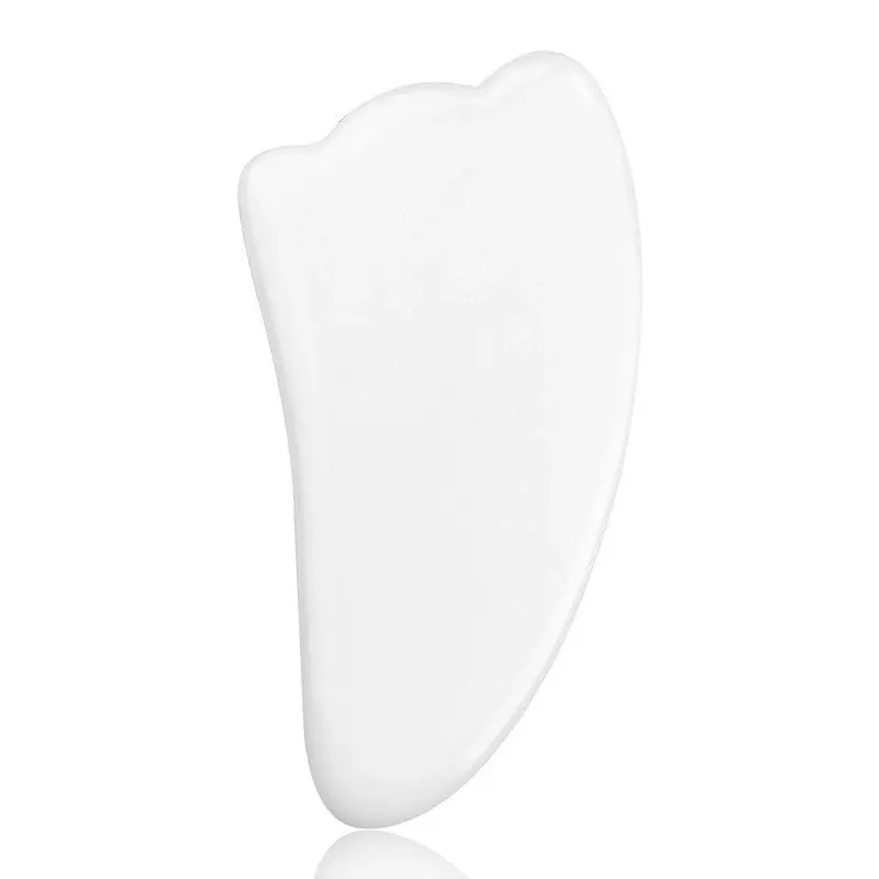 Natural White Quartz Gemstone Beauty Guasha