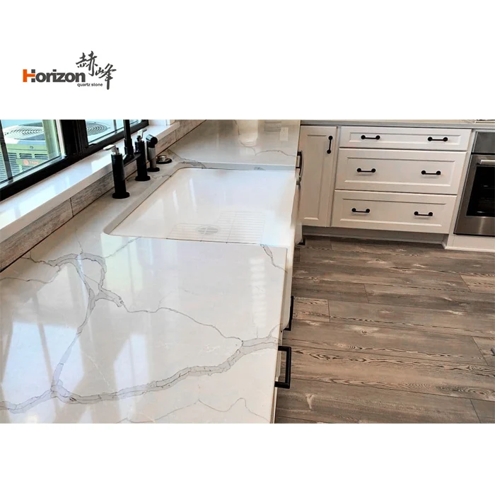 Horizon white carrara quartz slab quartz slabs suppliers wholesale quartz slabs price