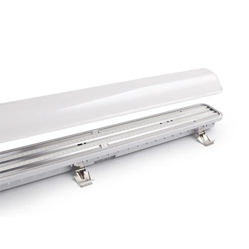 Warehouse batten Tri Proof Light Anti Glare Solid Ip66 Waterproof Slats Led linear Tri-proof Light lamp Fixture For Corridor