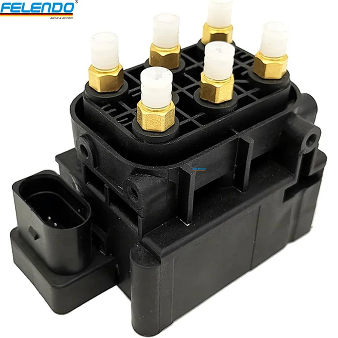 Air Suspension Solenoid Valve Block 4F0616013 for audi A8 Quattro D3/4E A6 Quattro C6/4F Felendo