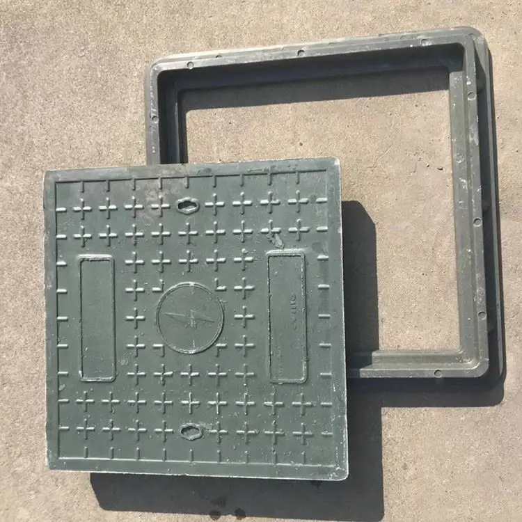 
Square Fiber Glass frp fibreglass sewer manhole cover with high quality 