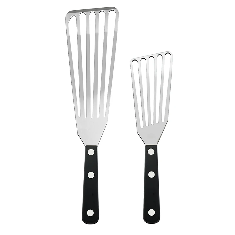 High quality signature stainless steel fiexible turner fish spatula