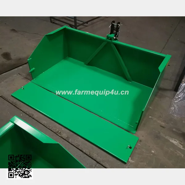 3 point tilting transport box; tractor back bucket