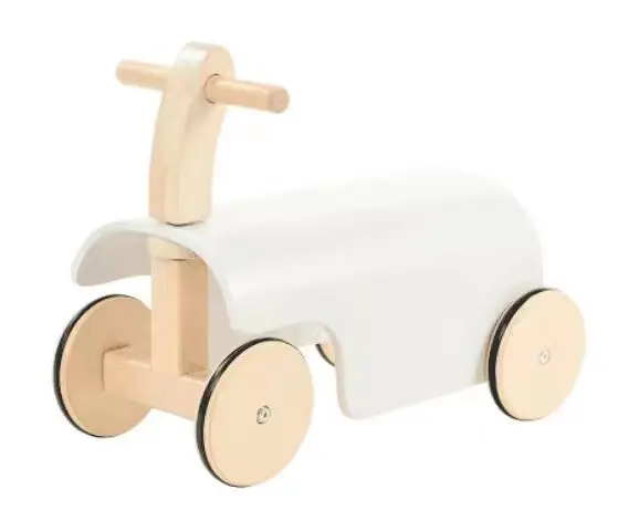 0- 36 Months Toddler Ride on Mover Baby Foot Push Walker Balance Wooden Bike Toy for Kids