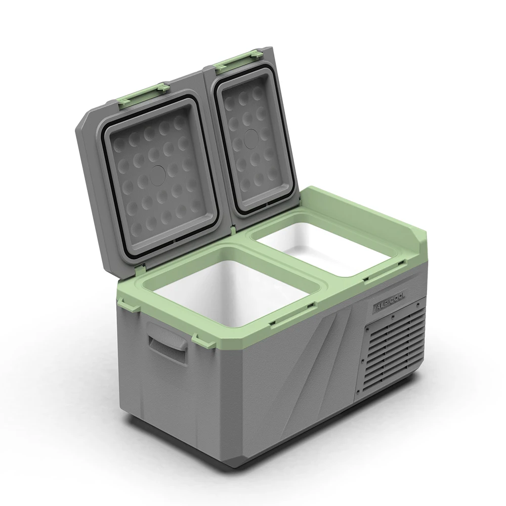 Alpicool QXS Dual-zone Fast Cooling Durable Portable Compressor Car Fridge Freezer For Car Truck Home Hotel Dual Use