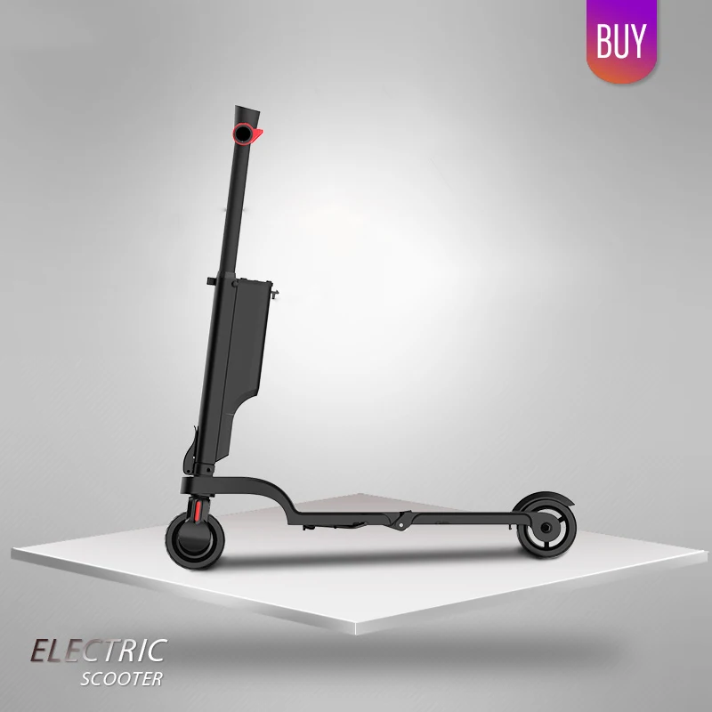 
5.5 Inch Solid Tire Motor Scooter Black Electric Scooters Suppliers Chinese Warehouse Usa 24V 6 Ah 20KM Two-wheel Scooter 250W 