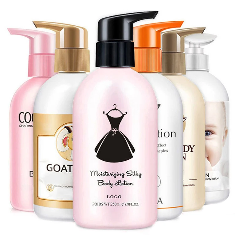 250ml milk essence whitening body lotion high quality skin care whitening for men OEM/ODM body whitening lotion