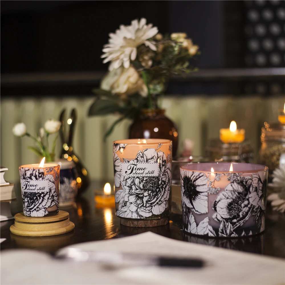 Professional Manufacture Custom 100% Natural Scented Candle