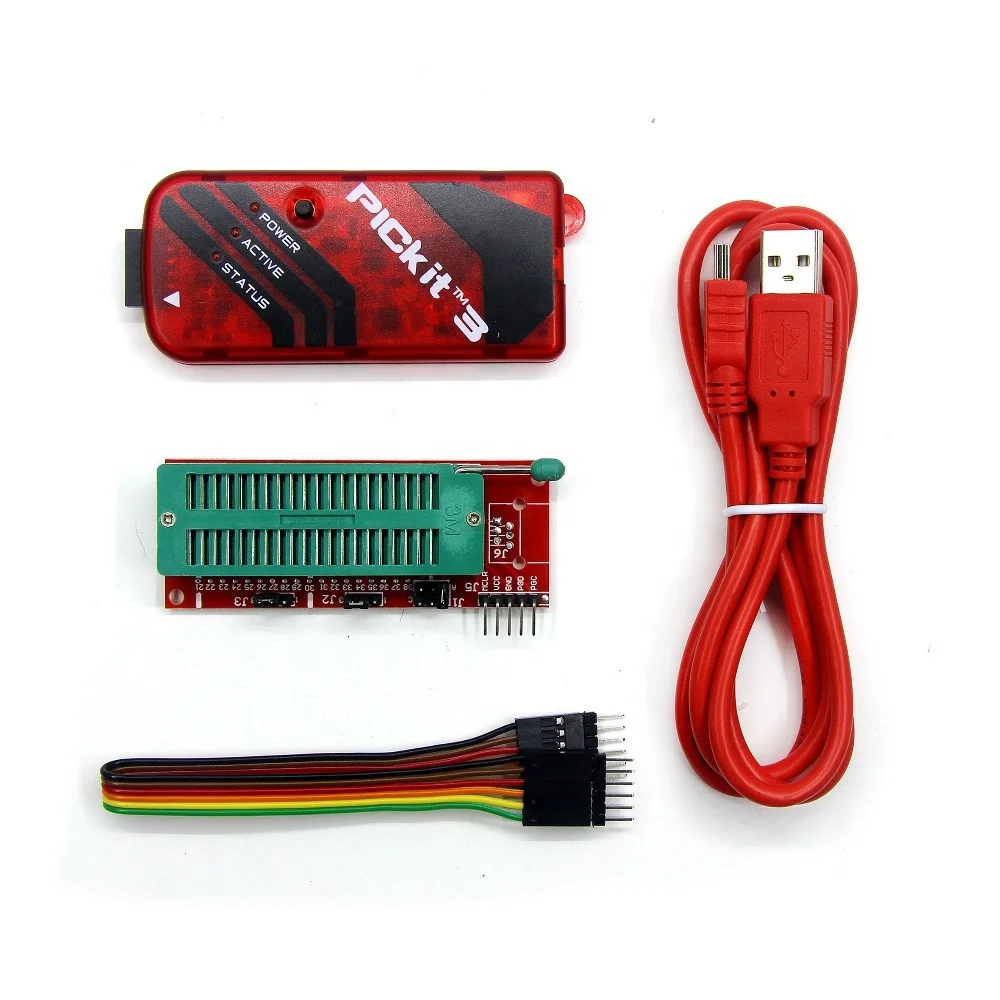 PICKIT3 Programmer  PIC ICD2 PICKit 2/3 Programming Adapter Universal Programmer Seat FZ0508