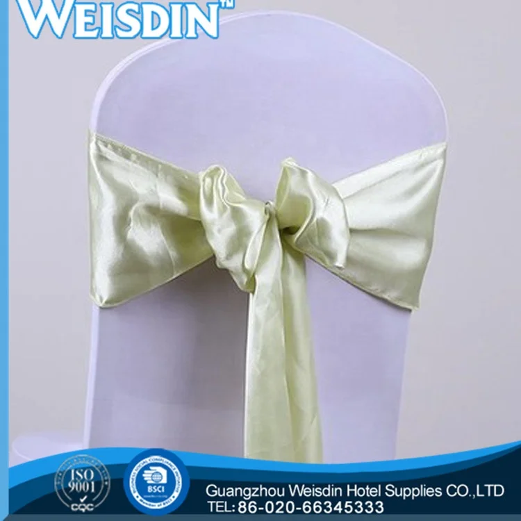 Manufactory Wholesale Polyester Spandex Elastic Stretch chair covers chair sashes for wedding decoration