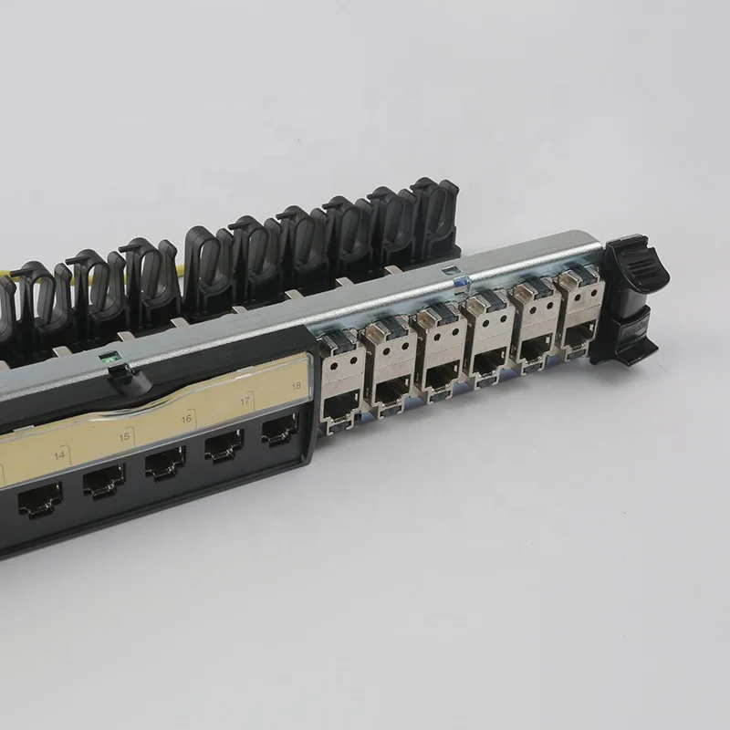  STP FTP cat6 cat6a legrand keystone jack Модульная Розетка без инструментов загруженная пустая патч-панель с 24 портами управлением защелкивающимся
