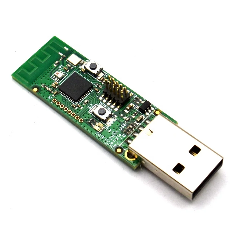 Wireless Zigbee CC2540 Sniffer Bare Board Packet Protocol Analyzer Module USB Interface Dongle Capture Packet Module