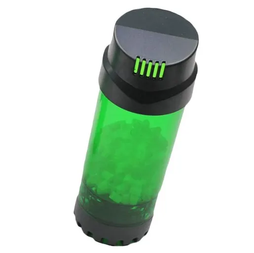 Fluidized Moving Bed Filter Bubble Bio Media Reactor for Aquarium Fish Tank with Air Stone and Sponge Filter