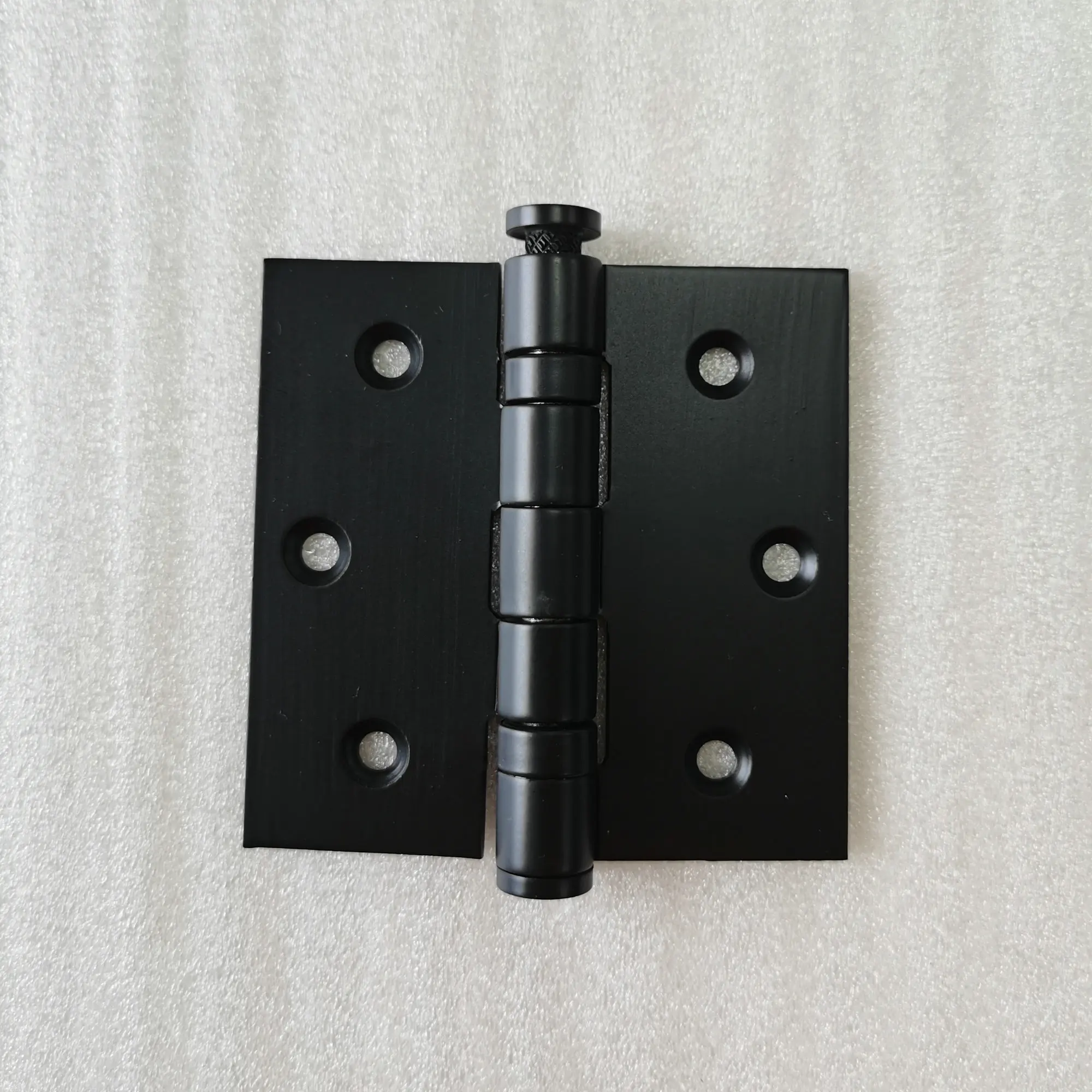 Popular Stainless Steel 3 Inch Flat Ball Bearing Fire Rated Black Door Hinges