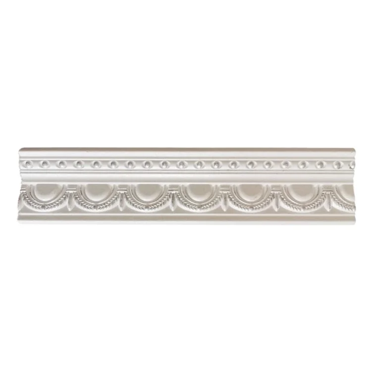 China factory white gold silver color customization ceiling wall corner eps ps polystyrene foam cornice moldings