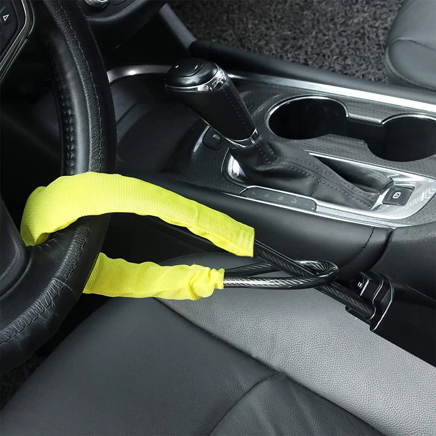 New Car Auto Lock Top Mount Steering Wheel Lock Anti Theft Security Lock With Keys Anti-Theft Devices Car Accessories