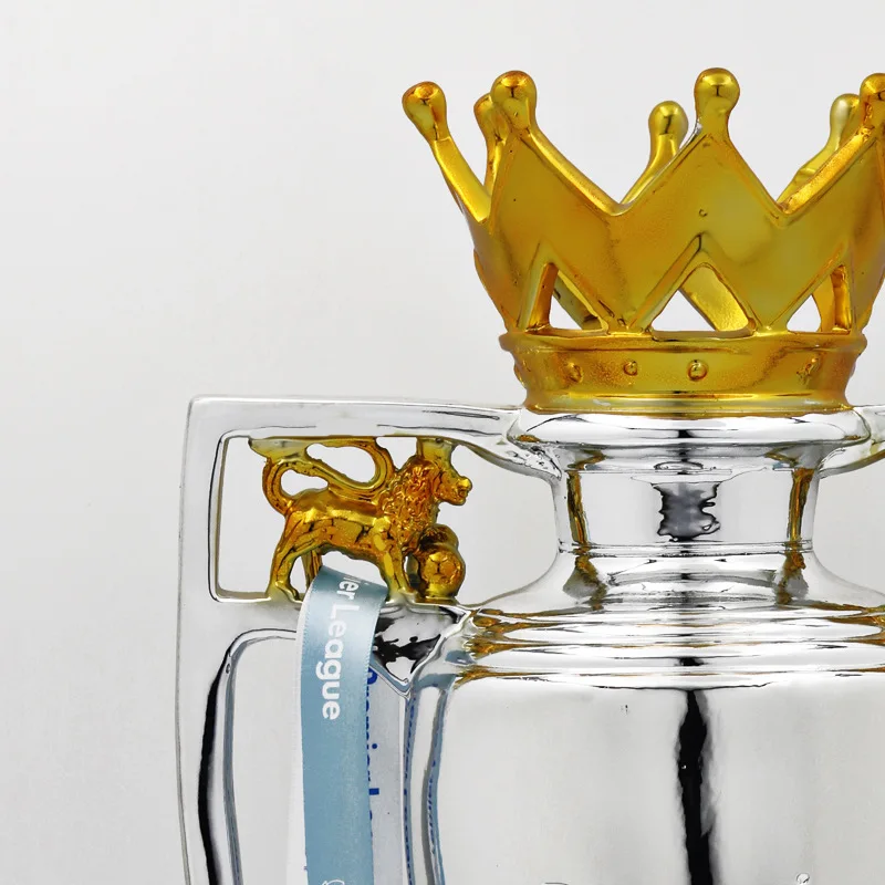 New 2022 Premier Manchester Football Cup Trophy Resin Crafts Balance Car Cup Champions League Trophies