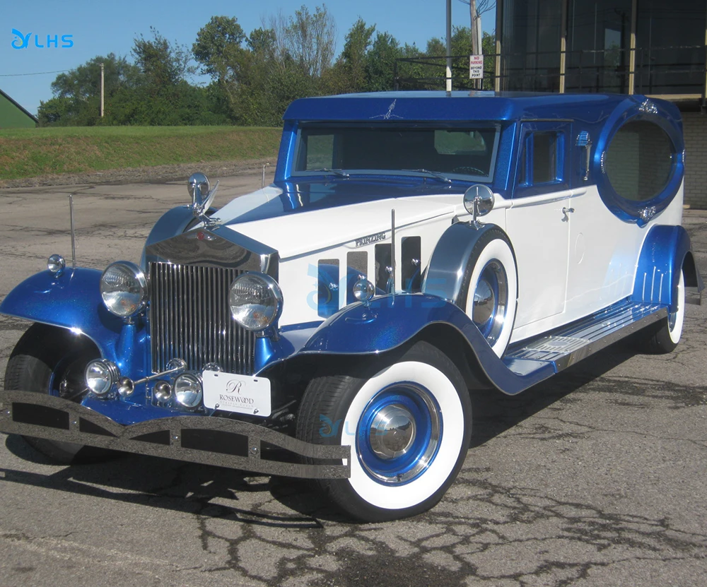 British style vintage hearse car vendors high quality coffin transport funeral hearse horse hearse for funeral parlor