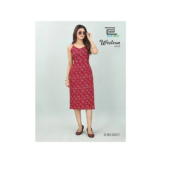 Lowest Price Export Quality New Design Women Printed Western Kurti for Womens and Girls for Export from Indian Manufacturer