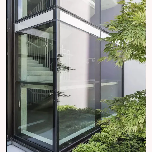 Glass Curtain Wall Facade System with Aluminum Stick Frame Exterior Application for Glazing and Aluminium Curtain Wall