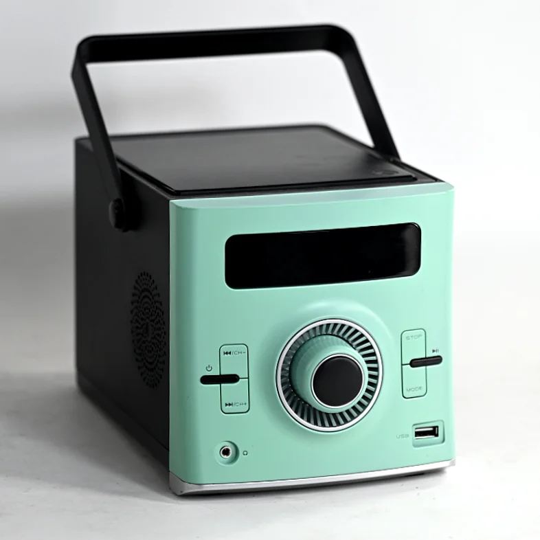 colorful wireless kids portable cd player with clear load sound speaker