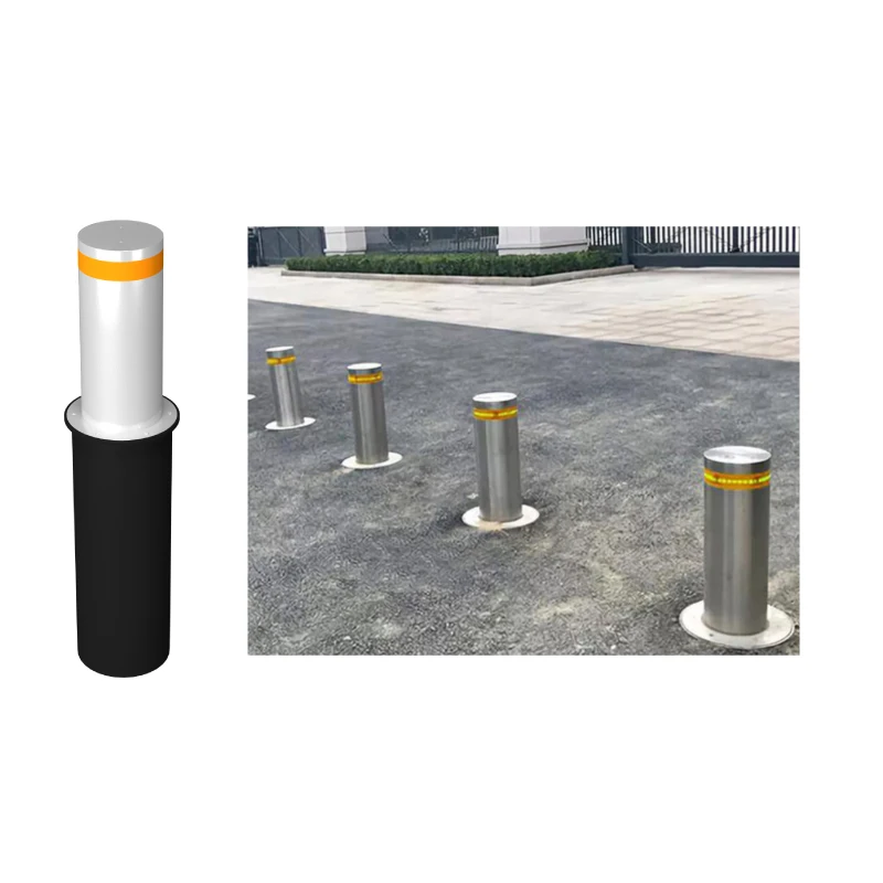Automatic Bollard for Secure Entrances in Corporate Offices, Intelligent Access System