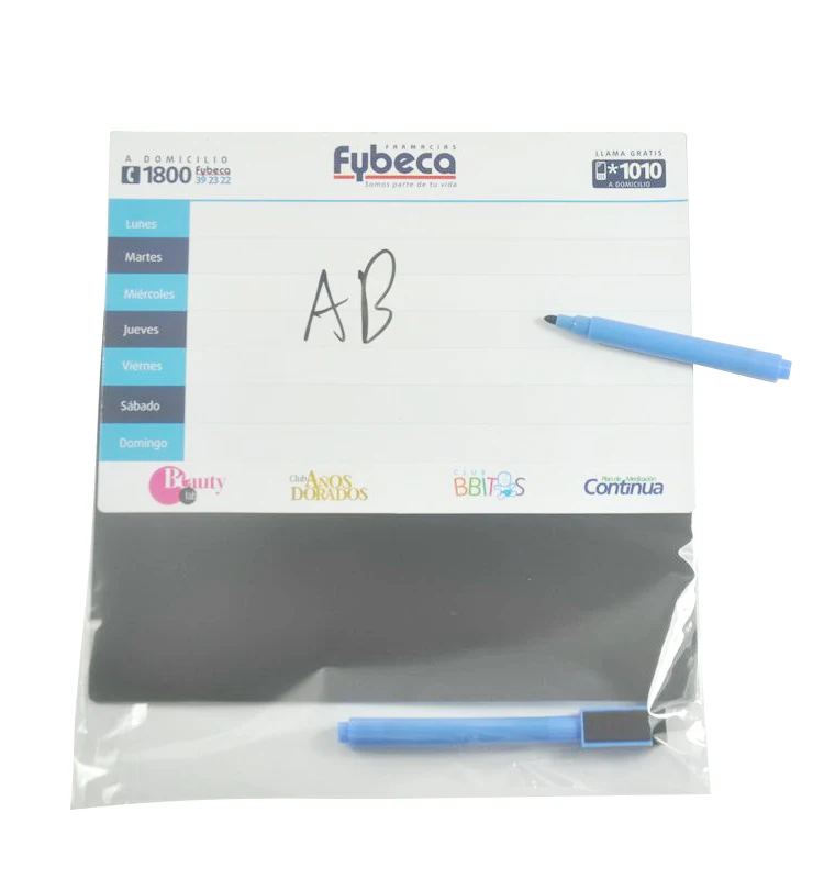 
Best Price Dry Erase Magnetic Whiteboard /Small White Message board for Home, Office and School 