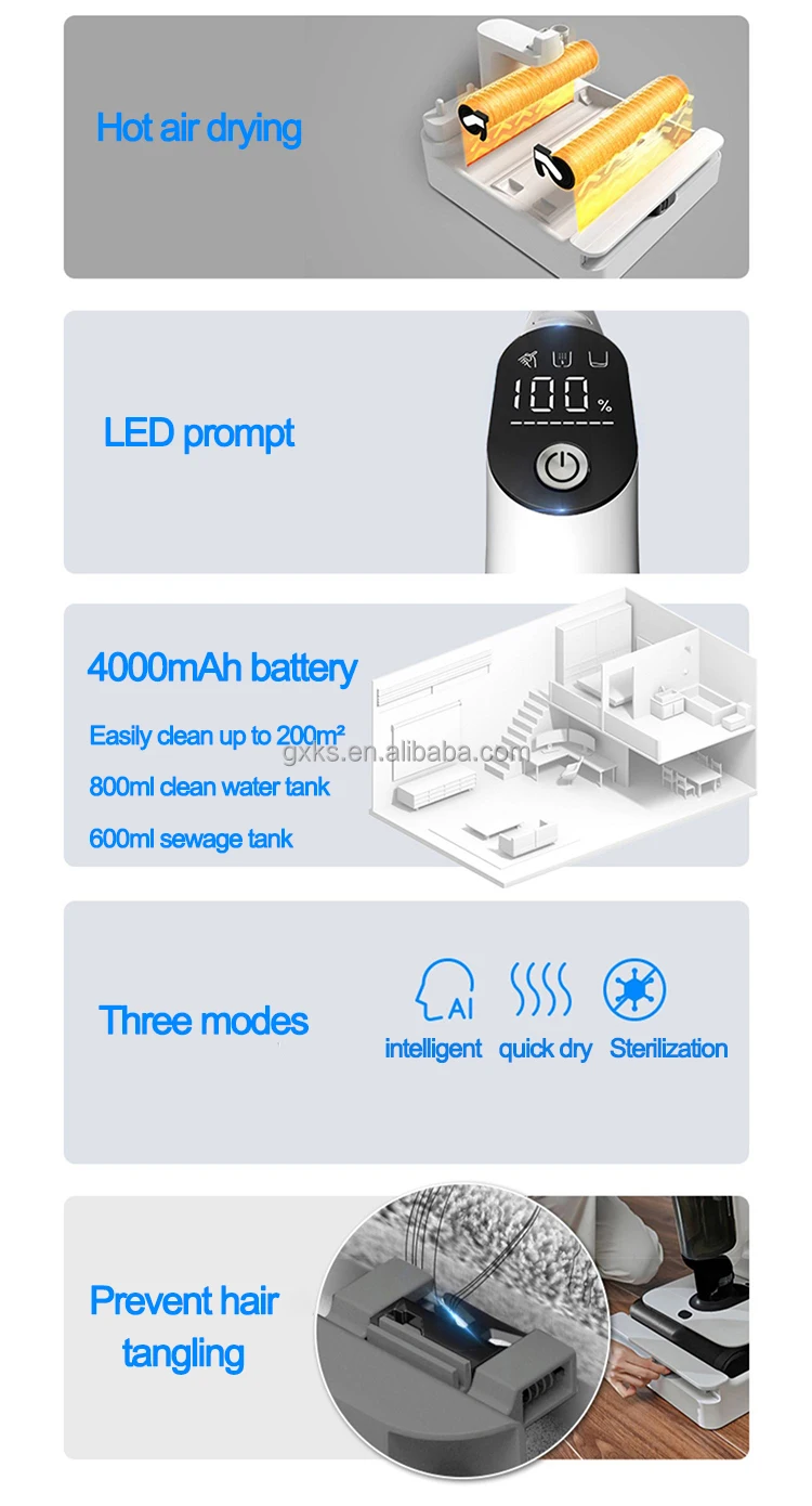 Ручной антистаторный аспиратор для пола Haier A1000