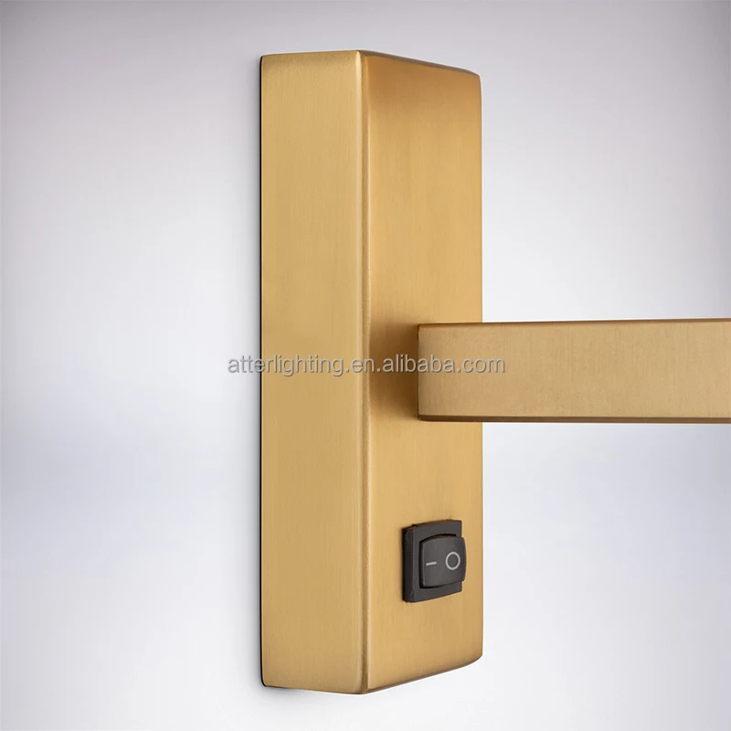 Simple Personality Aisle Bedroom Head Acrylic Lamp Shade Wall Lamp With On/Off Rocker Switch