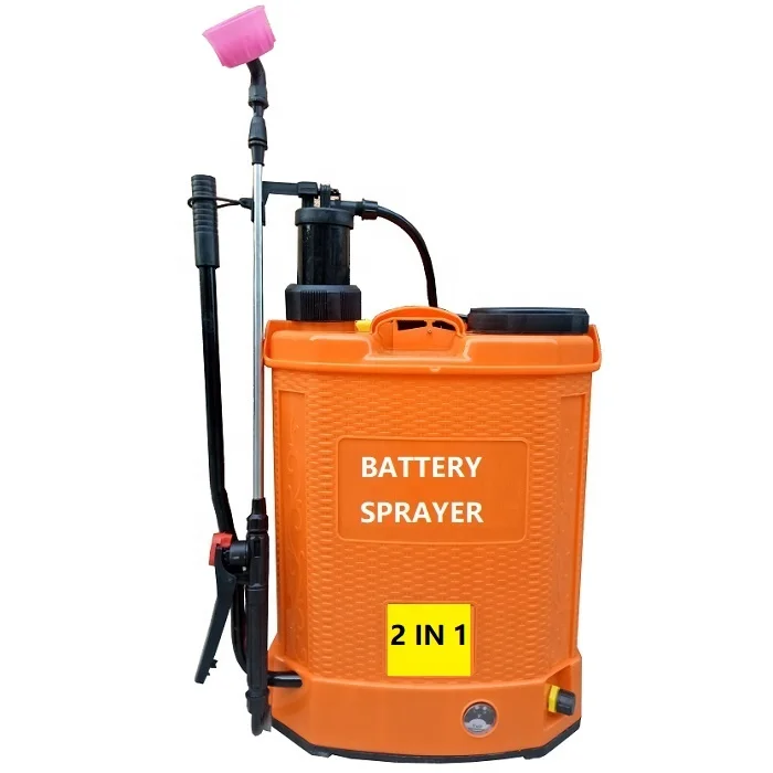 16L agricultural electric diaphragm pump knapsack battery sprayer for pest and weed