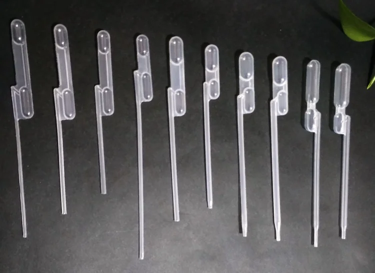 lab supplies Disposable Plastic  20ul 60ul 80ul 120ul 200ul 300ul 400ul 650ul double bulb transfer pipette 60ul