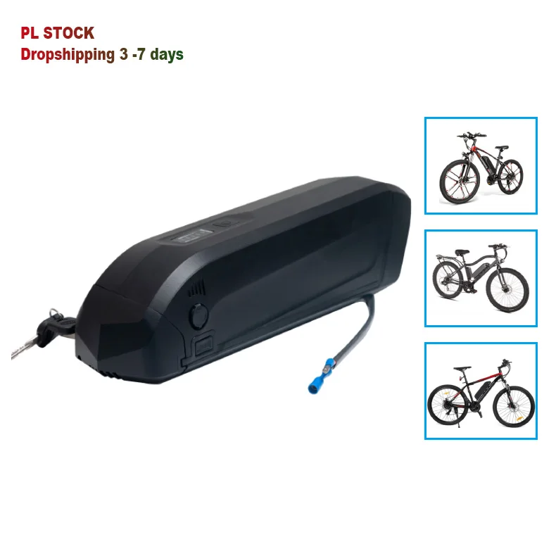 China Factory Custom Ebike Li-ion Battery Pack 24V 36V 48V 7.8Ah 10A 13Ah 15Ah 17.5Ah 20Ah Lithium Battery Case For Motor E Bike