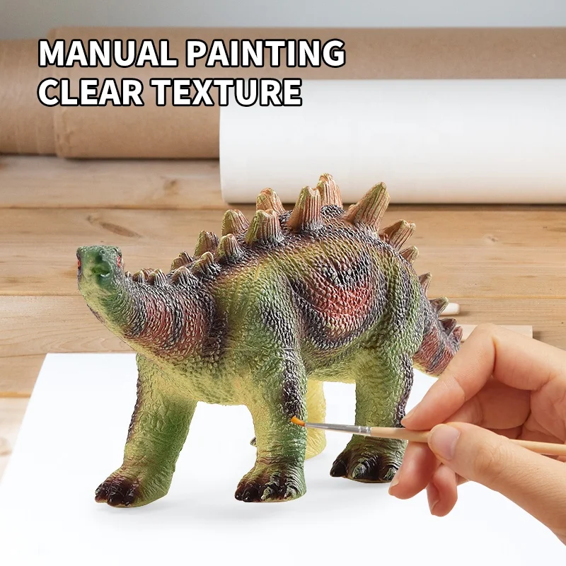 High Quality Dinosaur Toys Model Simulation With Sound Plastic Children Educational Animal Dinosaur Toy
