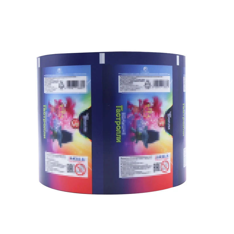 Custom Print 35mm Bopp Pe Flexible Roll Film Laminating Food Packaging packPlastic Roll Film For Kids Toy