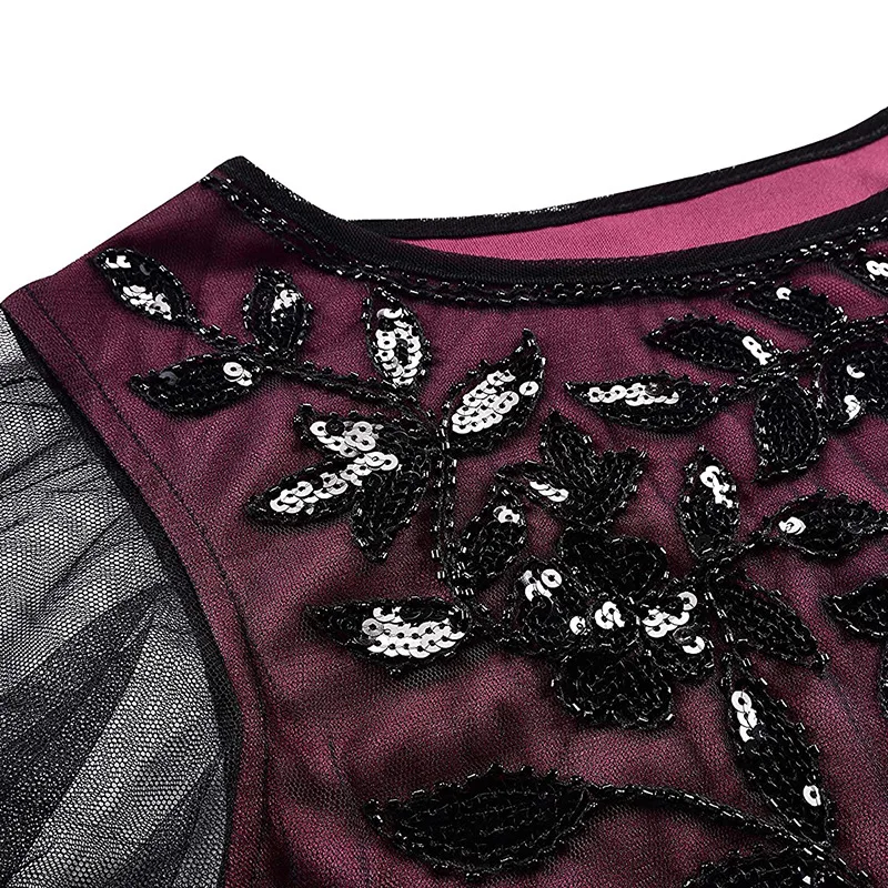 1920s Vintage Evening Dresses Plus Size Fashion Beaded Sequin Banquet Wedding Flapper Dresses