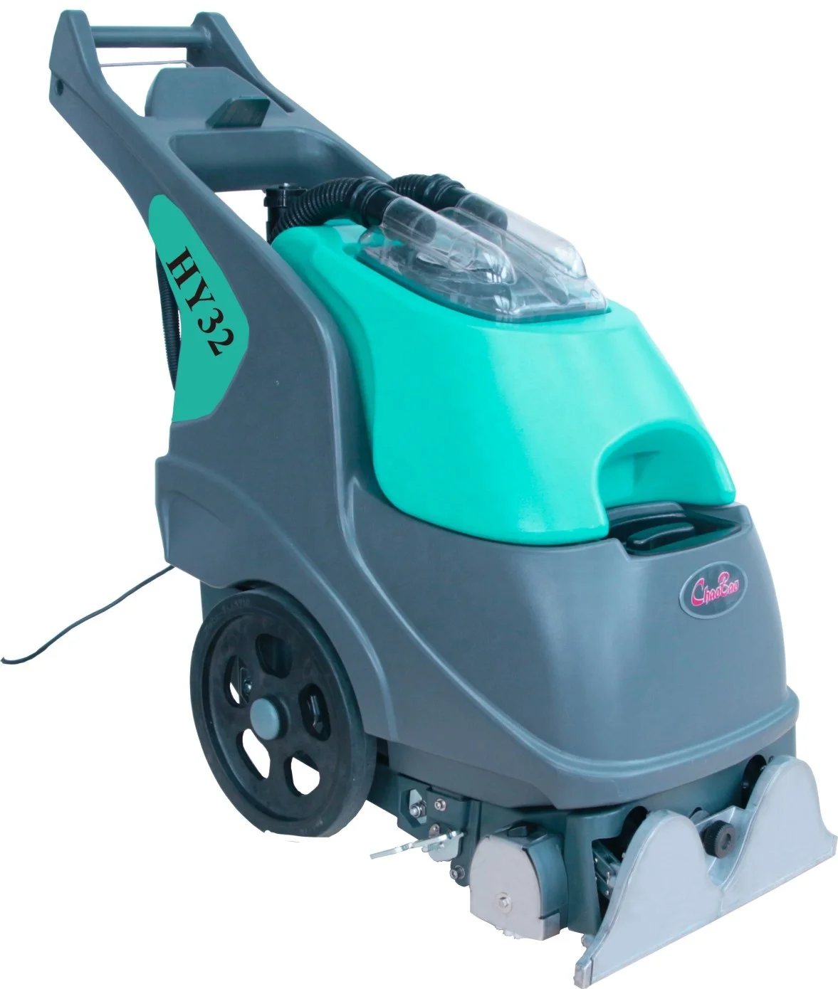 Three-in-one carpet cleaning machine for corridors and conference rooms