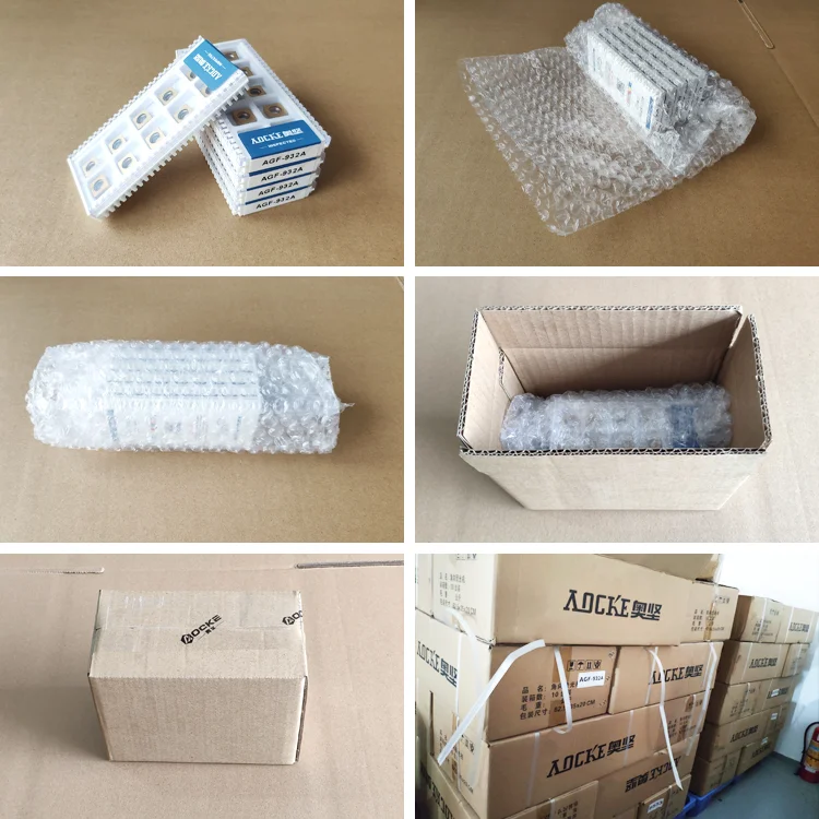 AGF-932A High performance Cemented carbide  cermet turning tool CNC chamfering machine cutting insert