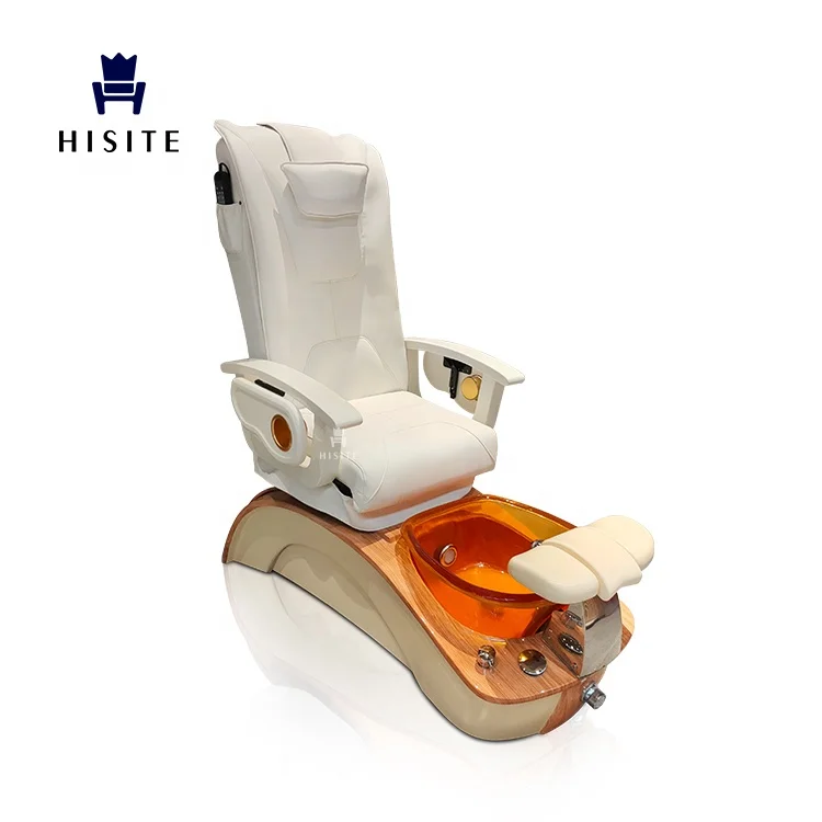 Hisite Nail Salon Equipment Shiatsu Pedicure Chair for Foot Spa