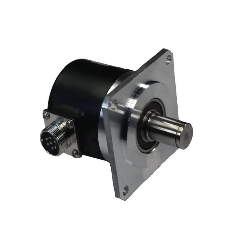 Высокопрочный Квадратный фланец ADK, автоматический промышленный кодировщик, максимальная скорость вращения 3000 об/мин, максимальное разрешение 10000ppr