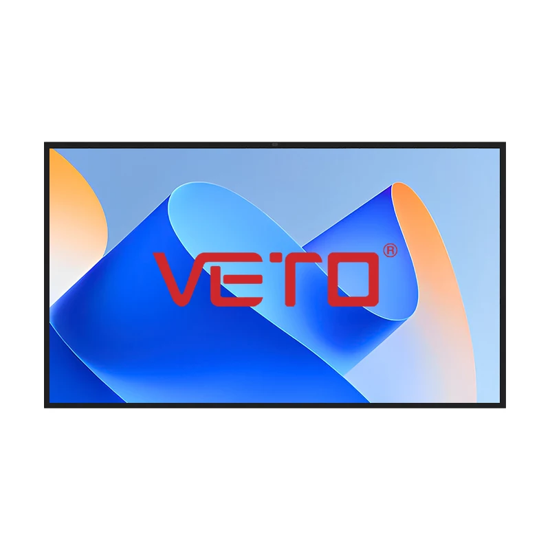 VETO Ultra Narrow Edge Outdoor Advertising Video Player IP66 Waterproof 4K Wall Mounted Outdoor LCD Digital Signage and Display