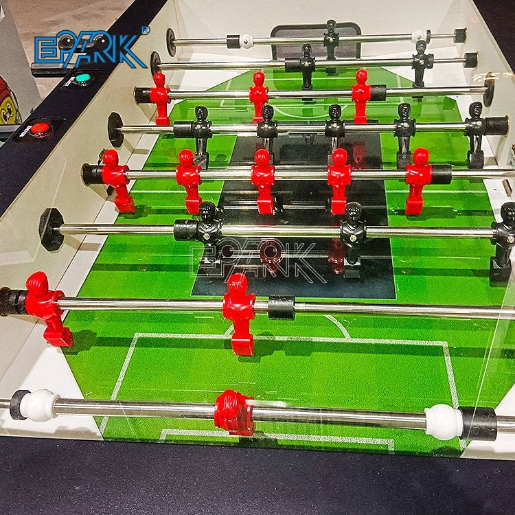 Commerical Arcade Game Machine Coin Operated Foosball Table Soccer Table For Game Center