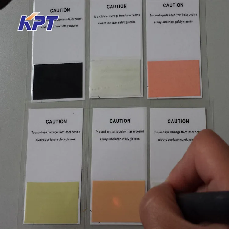 800-20000nm (0.8-2um) infrared IR laser detection card,double frequency card